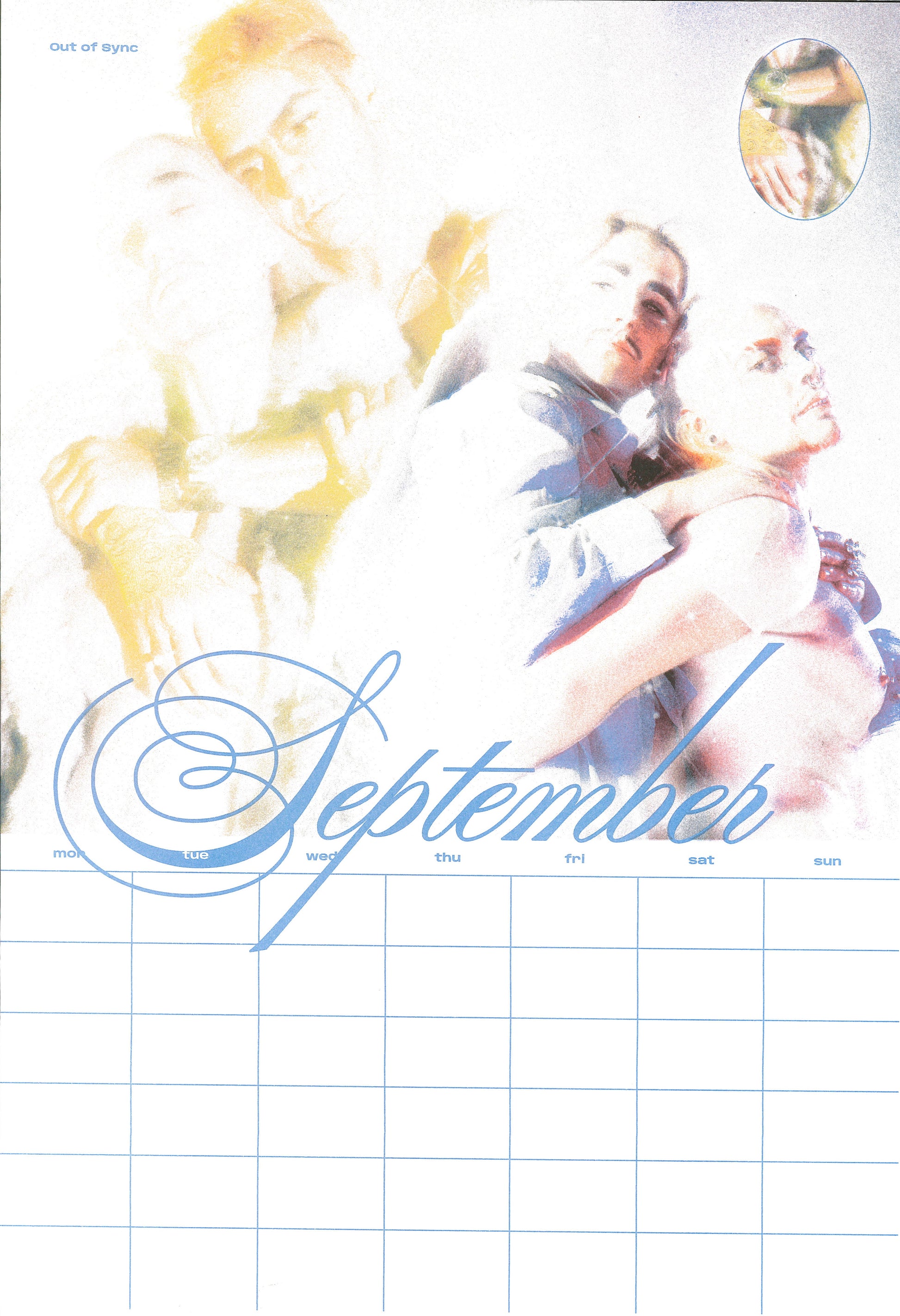 Out of Sync ★ 99% Angel ★ Begin Whenever Year Calendar